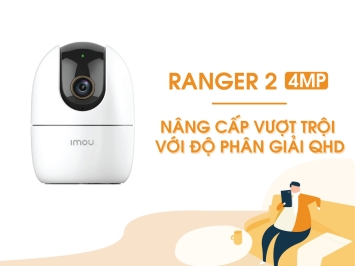 Trải nghiệm vượt trội hơn với phiên bản nâng cấp IMOU Ranger 2 4MP