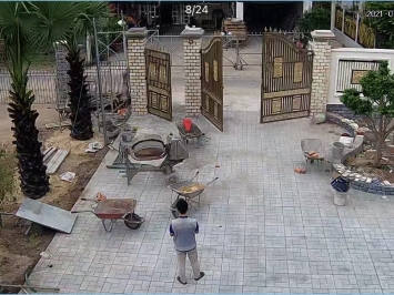 Lắp đặt hệ thống camera cho biệt thự mới 