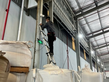 Thi công lắp đặt camera an ninh cho công ty BIOSEED tại Gò Dầu Tây Ninh